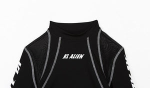 KL Alien Mesh Racer Crop