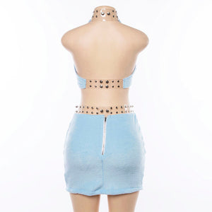 House Bunny Halter Set - *LIMITED QUANTITY