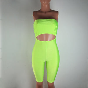 Sabrina Strapless Bandage Jumpsuit