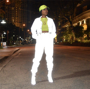 Night Vision Reflective Tracksuit