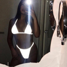 Millenium Reflective Bikini Swim Set