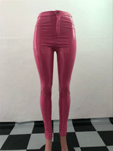 Danger! High Voltage Latex Leggings