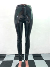 Danger! High Voltage Latex Leggings