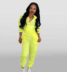 SWISH SWISH Neon Tracksuit Set