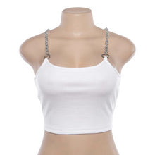 Chain-Gang Cropped Cami