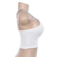 Chain-Gang Cropped Cami