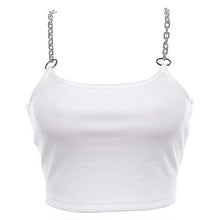 Chain-Gang Cropped Cami