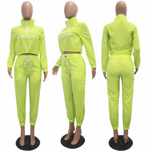 SWISH SWISH Neon Tracksuit Set