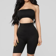 Sabrina Strapless Bandage Jumpsuit