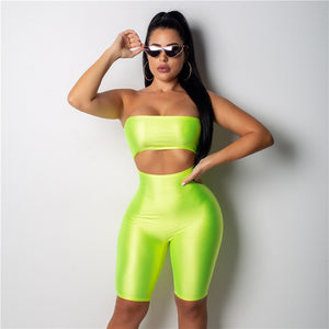 Sabrina Strapless Bandage Jumpsuit