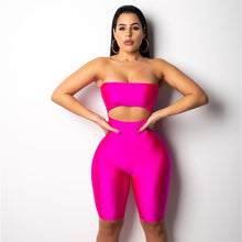 Sabrina Strapless Bandage Jumpsuit
