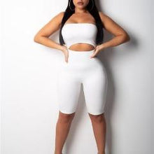 Sabrina Strapless Bandage Jumpsuit