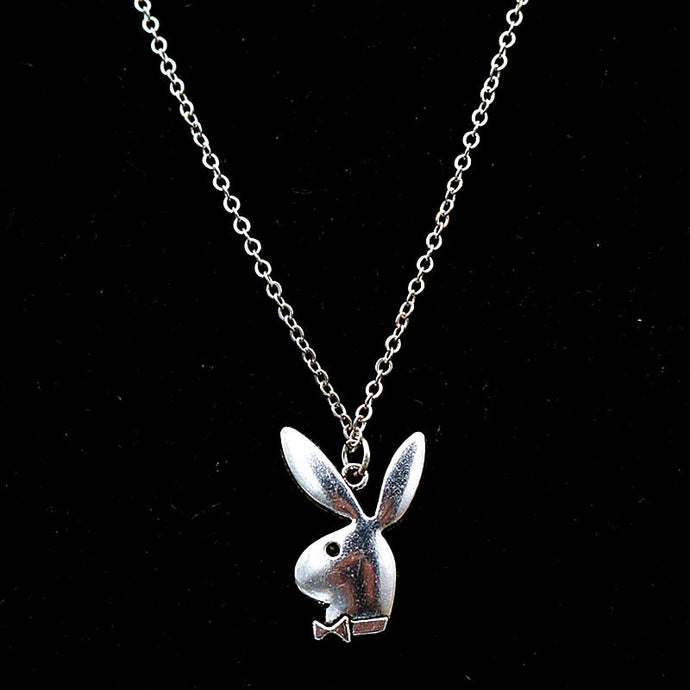 Classic Playboy Pendant Necklace - FREE (See Details)