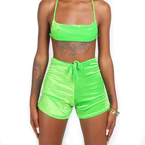 Velvet Dreams Halter Set