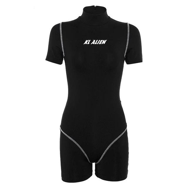 KL Alien Silhouette Playsuit