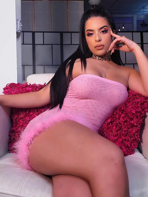 Baddie Bunny Mesh Dress