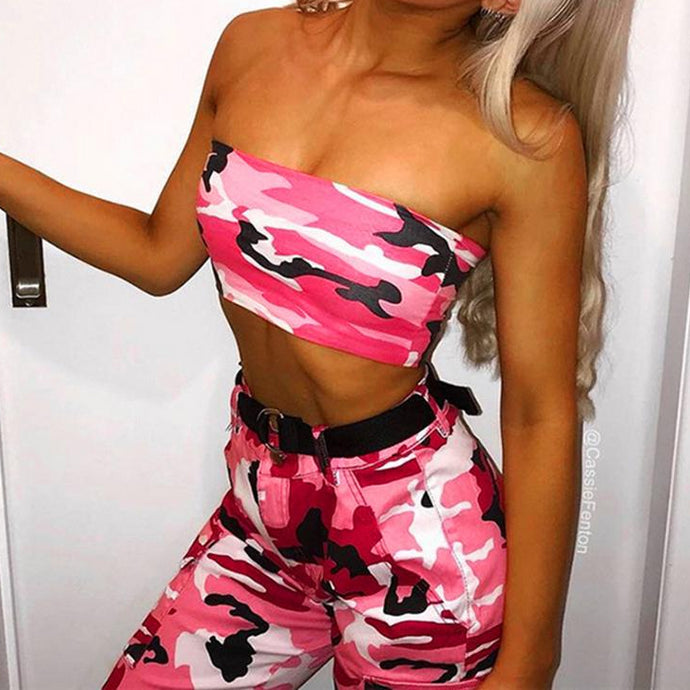 'Survivor' Camo Bandeau